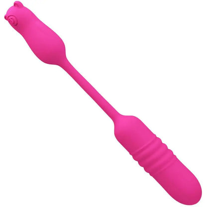 PRETTY LOVE - NOBIKUMA BALA VIBRANTE DE SILICONE ROSA - Sexshoptuga 