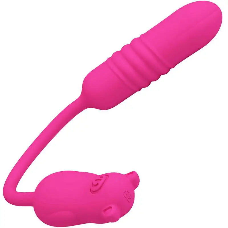 PRETTY LOVE - NOBIKUMA BALA VIBRANTE DE SILICONE ROSA - Sexshoptuga 