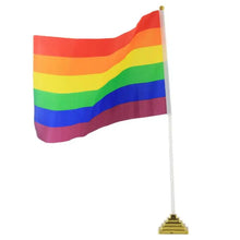 PRIDE - BANDEIRA DE MESA PEQUENA LGBT - Sexshoptuga  Sexshoptuga 