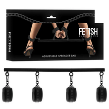 FETISH SUBMISSIVE BONDAGE - BARRA SEPARADORA AJUSTÁVEL 4 PEÇAS - Sexshoptuga  Sexshoptuga 