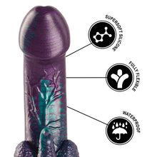 EPIC - BASILISK DILDO DUPLO ESCAMOSO PRAZER TAMANHO PEQUENO - Sexshoptuga  Sexshoptuga 