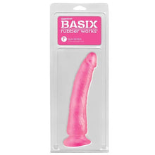 BASIX - JELLY PENIS SLIM 19 CM ROSA - Sexshoptuga  Sexshoptuga 