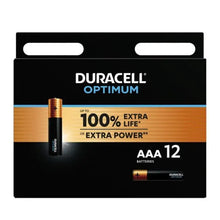 DURACELL - BATERIA ALCALINA OPTIMUM 200 AAA LR03 12 UNIDADE - Sexshoptuga  Sexshoptuga 