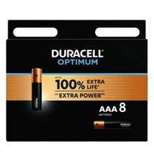 DURACELL - BATERIA ALCALINA OPTIMUM AAA LR03 8 UNIDADE - Sexshoptuga  Sexshoptuga 