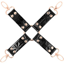 BEGME - BLACK EDITION HOG TIE DE COURO VEGANO - Sexshoptuga  Sexshoptuga 