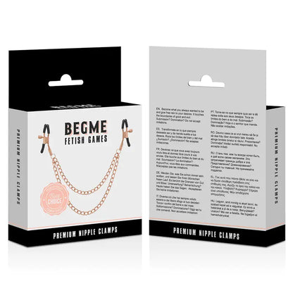 BEGME - BLACK EDITION PREMIUM PINÇAS DE BICO - Sexshoptuga 