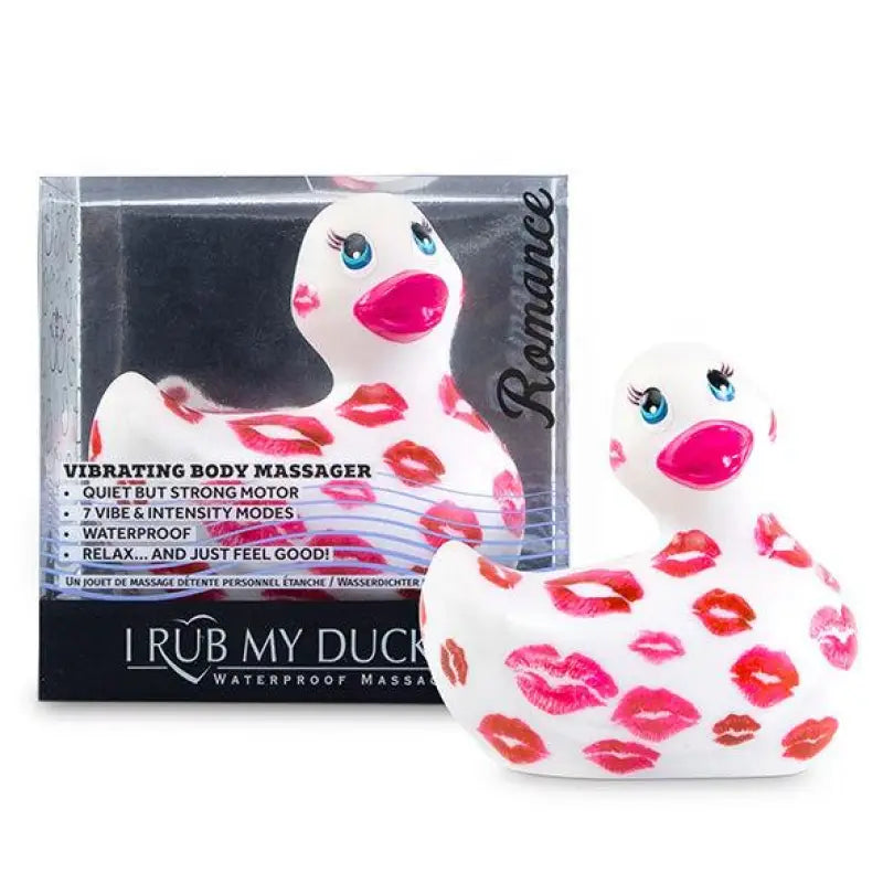 BIG TEASE TOYS - I RUB MY DUCKIE 2.0 | ROMANCE (BRANCO E ROSA) - Sexshoptuga 