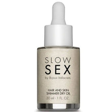 BIJOUX - SLOW SEX ÓLEO SECO ILUMINANTE MULTIFUNÕES 30 ML - Sexshoptuga  Sexshoptuga 