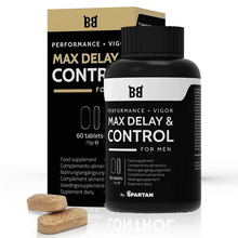 BLACK BULL - MAX DELAY & CONTROL MXIMO DESEMPENHO PARA HOMENS 60 CÁPSULAS - Sexshoptuga  Sexshoptuga 