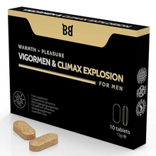 BLACK BULL - VIGORMEN & CLIMAX EXPLOSION MAIOR PRAZER PARA HOMENS 10 CÁPSULAS - Sexshoptuga  Sexshoptuga 