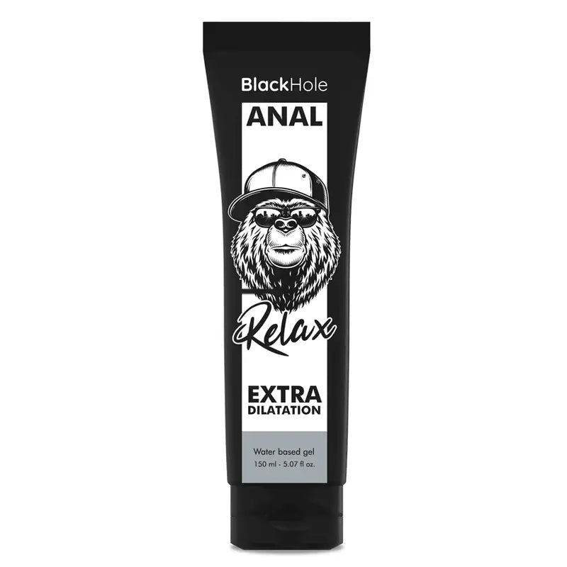 BLACK HOLE - GEL BASE DE ÁGUA DILATAÇÃO ANAL 150 ML - Sexshoptuga 