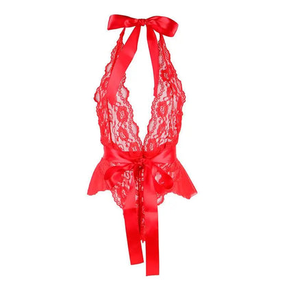 SUBBLIME - 953980 BODY SEXY COM BABADOS + CINTO VERMELHO L/XL - Sexshoptuga 