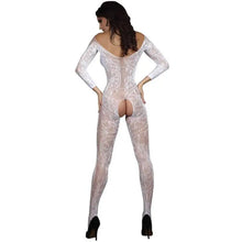 LIVCO CORSETTI FASHION - ZITA LC 17199 BODYSTOCKING BRANCO TAMANHO ÚNICO - Sexshoptuga  Sexshoptuga 