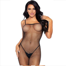 LEG AVENUE - BODYSTOCKING FISHNET COM ABERTURA - Sexshoptuga  Sexshoptuga 