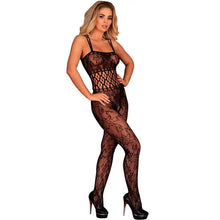 LIVCO CORSETTI FASHION - JUNONNA LC XG049 BODYSTOCKING PRETO TAMANHO ÚNICO - Sexshoptuga  Sexshoptuga 