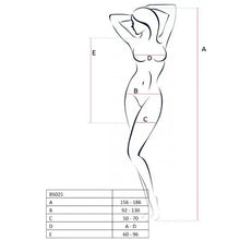 PASSION - MULHER BS025 BODYSTOCKING VESTIDO BRANCO ESTILO TAMANHO ÚNICO - Sexshoptuga  Sexshoptuga 