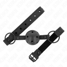 KINK - BOLA NEOPRENE 4,5 CM MORDAÇA 63,5 X 2 CM AJUSTÁVEL 41 X 59 CM - Sexshoptuga  Sexshoptuga 