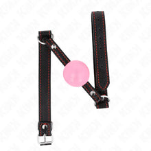 KINK - BOLA OURO ROSA 4 CM MORDAÇA 60 x 2 CM - Sexshoptuga  Sexshoptuga 