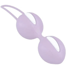 FUN FACTORY - SMARTBALLS DUO BOLAS PÉLVICAS BRANCO / ROXO PASTEL - Sexshoptuga  Sexshoptuga 