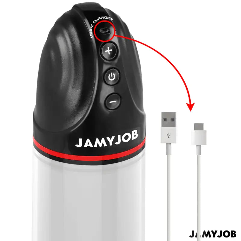 JAMYJOB - BOMBA AUTOMÁTICA XPAND 3 NÍVEIS DE SUCÇÃO CINZA - Sexshoptuga 