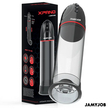 JAMYJOB - BOMBA AUTOMÁTICA XPAND 3 NÍVEIS DE SUCÇÃO CINZA - Sexshoptuga  Sexshoptuga 