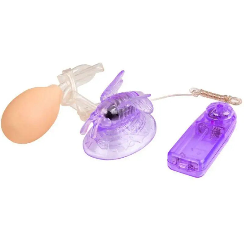 BAILE - BORBOLETA VIBRATÓRIA DE ESTIMULAO DE CLITÓRIS LILAC - Sexshoptuga 