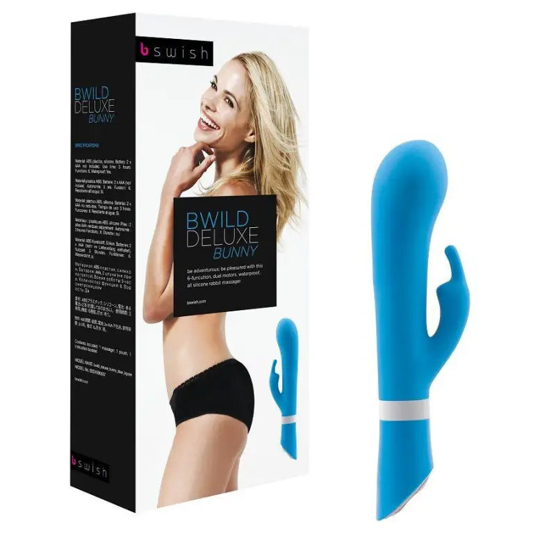 B SWISH - BWILD DELUXE COELHO VIBRADOR JADE - Sexshoptuga 