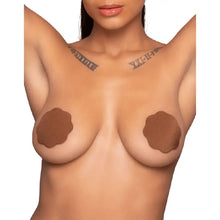 BYE-BRA - PEZONERAS REUTILIZABLES 2 UDS MARRON - Sexshoptuga  Sexshoptuga 