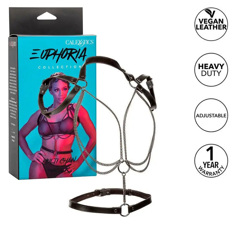 CALEXOTICS - EUPHORIA ARREIO DE CABIDE MULTICANTES PREMIUM - Sexshoptuga 