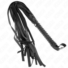 KINK - NEGRO CABO CURTO CHICOTE DE CAUDA LONGA 70 CM - Sexshoptuga  Sexshoptuga 