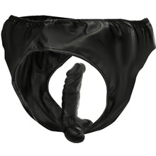 DARKNESS - CALÇA COM PLUG E VIBRADOR INTERCAMBIÁVEL - Sexshoptuga  Sexshoptuga 