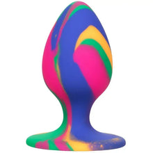 CALEXOTICS - CHEEKY MÉDIO TIE-DYE PLUG ANAL - Sexshoptuga  Sexshoptuga 