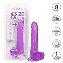 CALEXOTICS - DILDO QUEEN TAMANHO ROXO 20.3 CM - Sexshoptuga  Sexshoptuga 