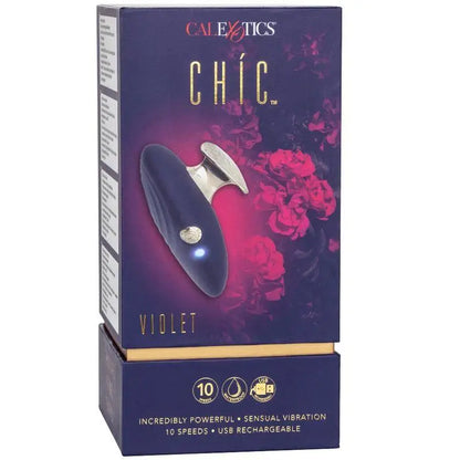 CALEXOTICS - ESTIMULADOR CHIC VIOLET 10 VELOCIDADES - Sexshoptuga 