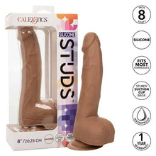 CALEXOTICS - PREGOS DE SILICONE 20.32 CM CASTANHO - Sexshoptuga  Sexshoptuga 