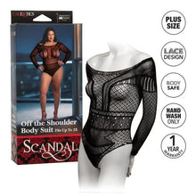 CALEXOTICS - TERNO DE OMBRO SCANDAL PLUS SIZE - Sexshoptuga  Sexshoptuga 