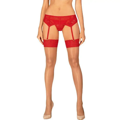 OBSESSIVE - CALZE INGRIDIA ROSSO M/L - Sexshoptuga 