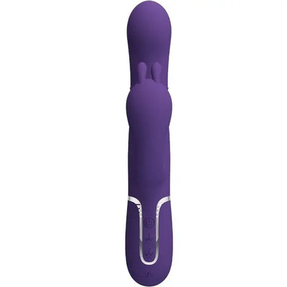 PRETTY LOVE - CAMMY TRIPLO VIBRADOR MULTIFUNÇÃO 4 EM 1 ROXO - Sexshoptuga 