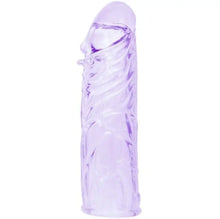 BAILE - CAPA LILAC PARA O PÉNIS EM SILICONE ADAPTVEL 13 CM - Sexshoptuga  Sexshoptuga 