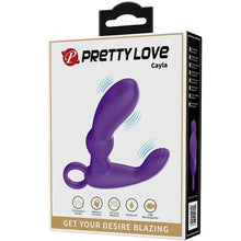 PRETTY LOVE - CAYLA MASSAGEADOR VIBRADOR ANAL LILA - Sexshoptuga  Sexshoptuga 