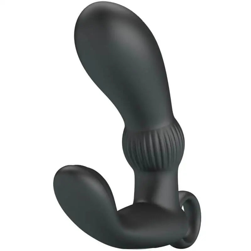 PRETTY LOVE - CAYLA MASSAGEADOR VIBRADOR ANAL PRETO - Sexshoptuga 