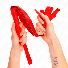 KINK - CHICOTE DE CAUDA LARGA VERMELHO 48,5 CM - Sexshoptuga  Sexshoptuga 