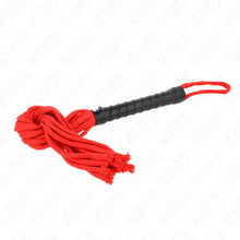 KINK - CHICOTE DE CORDA ROJO 56 CM - Sexshoptuga  Sexshoptuga 