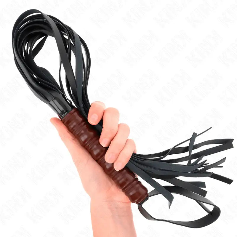 KINK - CHICOTE DE MOGNO 53 CM - Sexshoptuga 