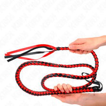 KINK - CHICOTE DE SERPENTE LONGO VERMELHO 210 CM - Sexshoptuga  Sexshoptuga 