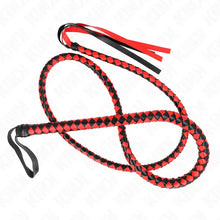 KINK - CHICOTE DE SERPENTE LONGO VERMELHO 210 CM - Sexshoptuga  Sexshoptuga 