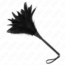 KINK - PENAS DE FRANGO EM FORMA DE CHIFRE BLACK MAIDS 36 CM - Sexshoptuga  Sexshoptuga 