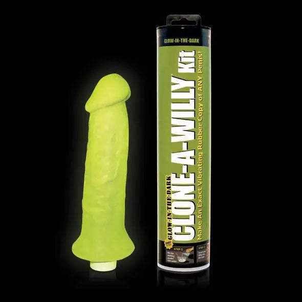 CLONE A WILLY - CLONER DE PÊNIS VERDE LUMINESCENTE COM VIBRADOR - Sexshoptuga 