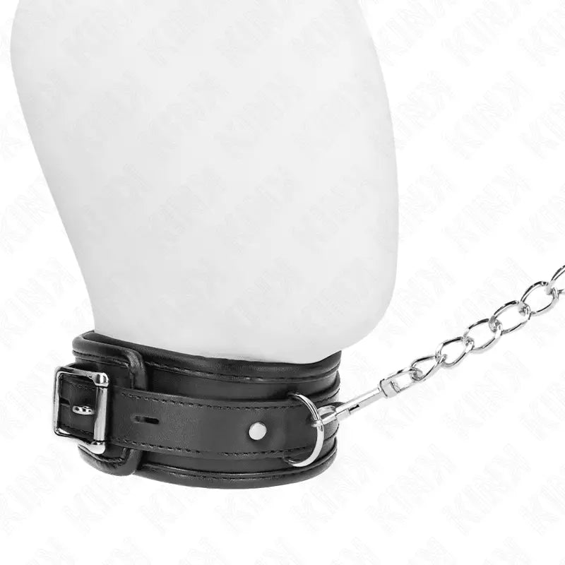 KINK - COLAR MODELO BÁSICO COM TRELA 65 CM MODELO 1 53 X 6 CM - Sexshoptuga 