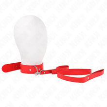 KINK - COLAR COM CINTO 116 CM ALÇA ROJO AJUSTÁVEL 32-50 CM X 8 CM - Sexshoptuga  Sexshoptuga 